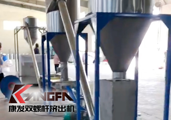 提升公司服務(wù)形象及品質(zhì)，不斷改善產(chǎn)品和服務(wù)質(zhì)量，促進(jìn)雙方保持長(zhǎng)期合作關(guān)系！康發(fā)雙螺桿擠出機(jī)新疆烏魯木齊某客戶服務(wù)回訪！