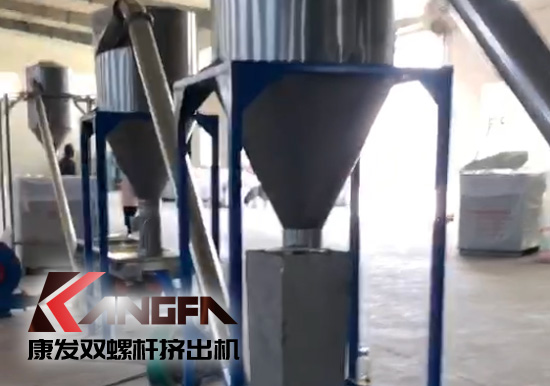 產(chǎn)品耐腐蝕,耐磨損,性能高,規(guī)格齊全,質(zhì)量過(guò)硬!JSH75/180雙階式擠出機(jī)組系列試機(jī)(附視頻)
