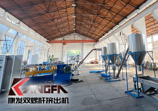 雙螺桿擠出機設(shè)備螺桿料筒常見故障維修 康發(fā)雙螺桿擠出機